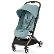 Wózki dziecięce - CYBEX ORFEO '25 lekki 6,3 kg wózek do samolotu Lie-Flat (tpe) Stormy Blue - miniaturka - grafika 1