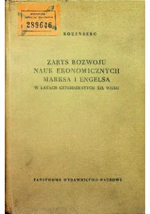 Zarys rozwoju nauk ekonomicznych Marksa i Engelsa - Ekonomia - miniaturka - grafika 1