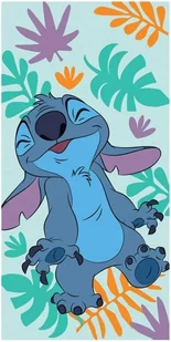 RĘCZNIK bawełniany LILO AND STITCH 70x140 cm STICH - Okrycia kąpielowe dla dzieci - miniaturka - grafika 1