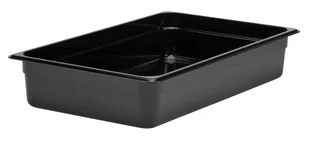 Pojemnik GN 1/1 100 mm z poliwęglanu, czarny CAMBRO, Camwear - Akcesoria gastronomiczne - miniaturka - grafika 1