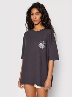 Koszulki i topy damskie - Billabong T-Shirt Sunny Snapper C3SS51 BIP2 Szary Relaxed Fit - grafika 1