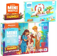 Klocki - Mini Waffle Farmer - Domek Pani Weterynarz 100 El. - miniaturka - grafika 1