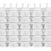 Firany - Firana gotowa EUROFIRANY Lilia 2 150 x 70 cm Biały - miniaturka - grafika 1