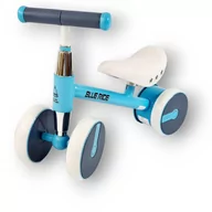Rowerki biegowe - Pchacz Jeździk Rower Rowerek Biegowy Stalowy CHODZIK 1001 Blue Niebieski - miniaturka - grafika 1