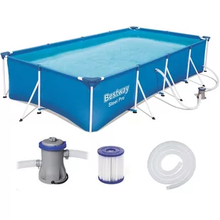 Bestway Basen Stelażowy 400x211x81cm Family 3w1 56424 - Baseny ogrodowe - miniaturka - grafika 8