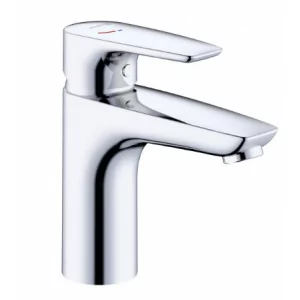 KLUDI 341980575WR4 PURE&SOLID XL jednouchwytowa bateria umywalkowa 100, bez zestawu odpł., przepływ 3,8 l/min - Baterie umywalkowe - miniaturka - grafika 1