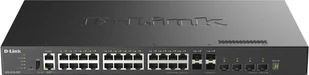 D-Link DXS 3410-32XY - Switch - L3 - managed - 24 x 10 Gigabit Ethernet + 4 x 10 Gigabit SFP+ + 4 x 25 Gigabit SFP28 - an Rack montierbar DXS-3410-32XY/E - Switche - miniaturka - grafika 1