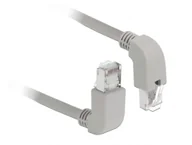 Kable miedziane - DeLOCK 85871 kabel sieciowy Szary 1 m Cat6a S/FTP (S-STP) - miniaturka - grafika 1
