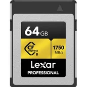 Karty pamięci - Lexar 64GB Professional Type B GOLD 1750MB/s - miniaturka - grafika 1