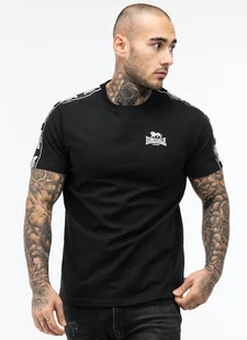T-shirt LONSDALE BRINDISTER czarny-M - Koszulki męskie - miniaturka - grafika 1