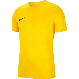 Koszulki sportowe męskie - Nike, Koszulka męska, Park VII BV6708 719, żółty, rozmiar S - grafika 1
