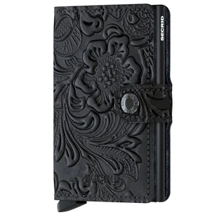 Miniportfel Miniwallet Secrid Ornament - black - Portfele - miniaturka - grafika 1