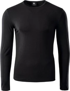 IQ Koszulka męska Milky Ls czarna r. L - Koszulki sportowe męskie - miniaturka - grafika 1