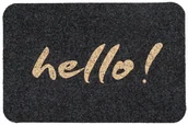 Wycieraczki - MULTI-DECOR Wycieraczka wewnętrzna HELLO 60 x 40 cm antykurzowa - miniaturka - grafika 1
