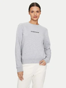 Guess Jeans Bluza W4YQ10 KC811 Szary Regular Fit - Bluzy damskie - miniaturka - grafika 1