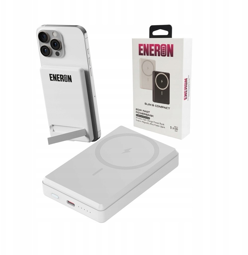 Powerbank Eneron POWERBANK do MagSafe 10000mAh Magnetyczny 20W