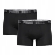 Majtki męskie - Puma Bokserki Męskie Majtki Boxer 2P Czarne R.M - miniaturka - grafika 1