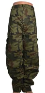 Spodnie męskie - Spodnie wojskowe militarne zimowe grube ocieplane 4XL - miniaturka - grafika 1