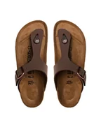Klapki i japonki damskie - Birkenstock Japonki Gizeh Bs 0043753 Brązowy - miniaturka - grafika 1
