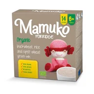 Kaszki dla dzieci - Mamuko MAMUKO Organiczna kaszka orkisz gryka ryż kidyb2b.pl-540-0 - miniaturka - grafika 1