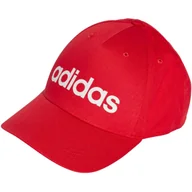 Czapki i chusty sportowe męskie - Czapka z daszkiem adidas Daily Cap czerwona IY5416 Młodzieżowa - miniaturka - grafika 1
