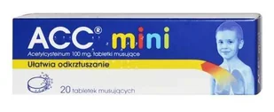 Sandoz ACC Mini 100 mg 20 szt. - Przeziębienie i grypa Sandoz ACC Mini 100 mg 20 szt. - Przeziębienie i grypa - miniaturka - grafika 1