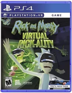 Rick and Morty Virtual Rick-Ality PS4 VR - Gry PlayStation VR - miniaturka - grafika 1