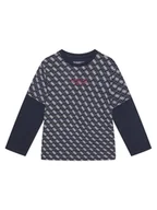Bluzki damskie - Guess Bluzka L5YI18 K8HM4 Granatowy Regular Fit - miniaturka - grafika 1