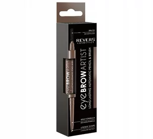 REVERS Woskowa kredka do brwi Eyebrow Artist Taupe 1szt - Odżywki do rzęs i brwi - miniaturka - grafika 1