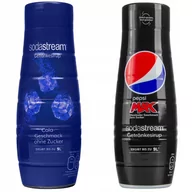 Syropy i koncentraty owocowe - Syrop do SodaStream Cola bez cukru 440ml + Pepsi Max Bez Cukru 440ml - miniaturka - grafika 1