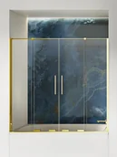 Parawany nawannowe - Parawan nawannowy New Trendy Smart 150x150 uniwersalny złoty EXK-4313 - miniaturka - grafika 1