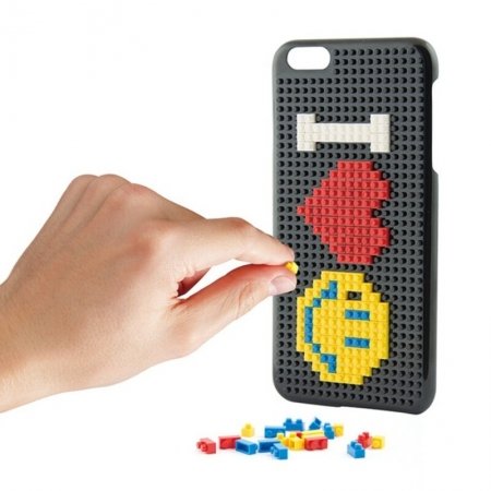 Etui na telefon Iphone 7 KSIX Play Block Czarny