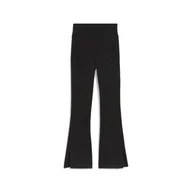Spodnie sportowe damskie - Damskie rozkloszowane legginsy HER z wysokim stanem PUMA Black - miniaturka - grafika 1