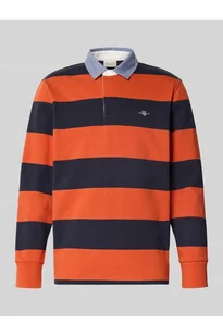 Bluza z kołnierzykiem polo - Gant - Bluzy męskie - miniaturka - grafika 1