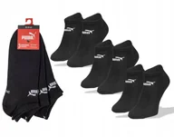 Skarpetki męskie - Puma Skarpety Stopki Czarne Bawełna 94710908 3 pary Rozmiar 43/46 - miniaturka - grafika 1