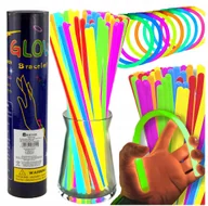 Biżuteria dla dzieci - RT4 ŚWIATŁO CHEMICZNE PATYCZKI ŚWIECĄCE W CIEMNOŚCI ŚWIETLIKI LIGHTSTICK 10 - miniaturka - grafika 1