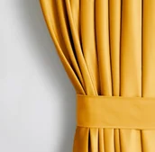 Zasłony - Żółta zasłona zaciemniająca 140x245 AmeliaHome - miniaturka - grafika 1