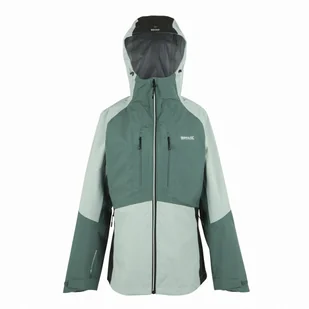 Kurtka damska Regatta Carletta Rozmiar: XXL / Kolor: niebieski/zielony - Kurtki i kamizelki sportowe damskie - miniaturka - grafika 1