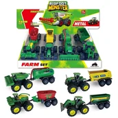 Samochody i pojazdy dla dzieci - Pojazd rolniczy metal traktor przyczepa Mix Trifox - model lub pojazd - miniaturka - grafika 1