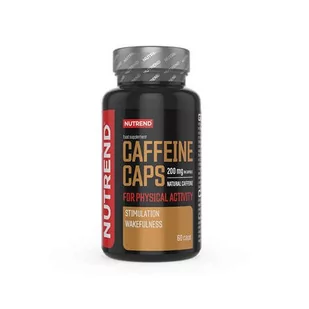 Nutrend Caffeine CAPS 60caps - Witaminy i minerały dla sportowców - miniaturka - grafika 1