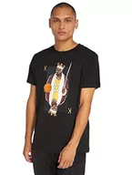 Koszulki męskie - Mister Tee T-Shirt męski King James La czarny czarny 4XL MT842 - miniaturka - grafika 1