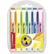 Przybory szkolne - Stabilo Zakreślacz Swing Cool etui 6 kolorów - miniaturka - grafika 1