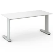 Biurka - B2B Partner Biurko Flexible 1600 x 800 mm, biały 468255 - miniaturka - grafika 1