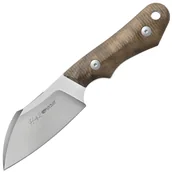 Akcesoria do noży - Viper HANDY2 Sheepfoot Satin M390, Drewno Orzechowe, Skórzana Pochwa VT4048NO - miniaturka - grafika 1