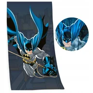 Ręczniki - DUŻY RĘCZNIK KĄPIELOWY PLAŻOWY 70X140 BATMAN DC ORYGINALNY BAWEŁNIANY - miniaturka - grafika 1