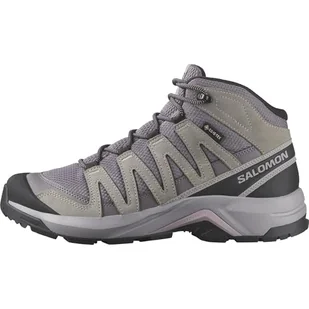 Salomon X-Adventure Recon Mid Gore Tex buty trekkingowe damskie, excalibur gull nirvana, 37 1/3 EU - Buty trekkingowe damskie - miniaturka - grafika 1