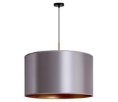 Lampy sufitowe - Duolla - Żyrandol na lince CANNES 1xE27/15W/230V śr. 50 cm srebrny/miedź - miniaturka - grafika 1