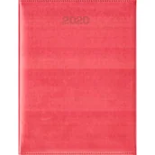 Kalendarze - VIVELLA Kalendarz 2017 Książkowy czerwony - miniaturka - grafika 1