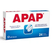 Przeziębienie i grypa - US Pharmacia Apap 500mg 24 szt. - miniaturka - grafika 1