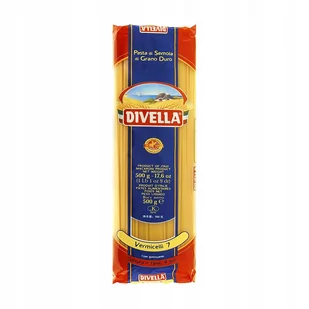 Divella Vermicelli 7 włoski makaron spaghetti 500 g - Makaron - miniaturka - grafika 1